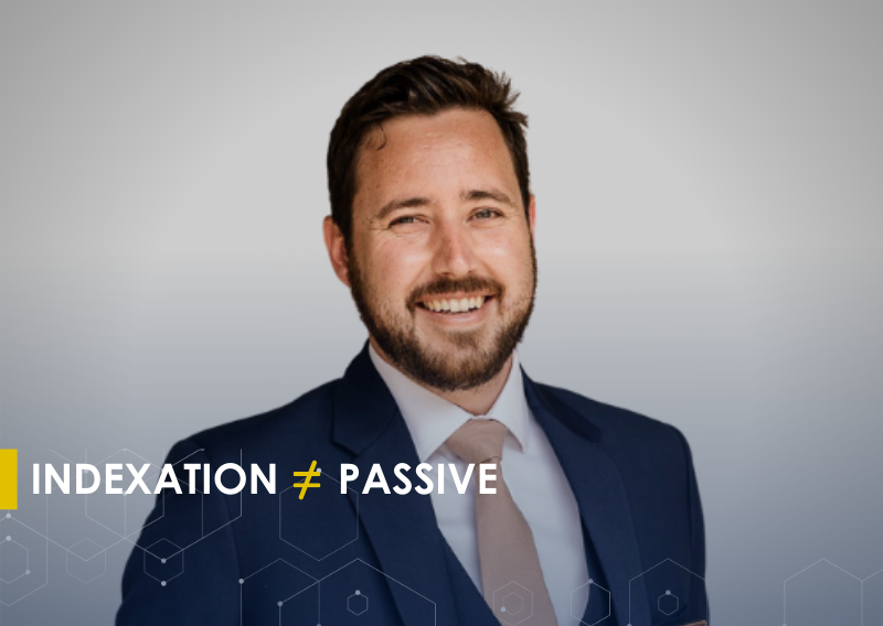 INDEXATION ≠ PASSIVE